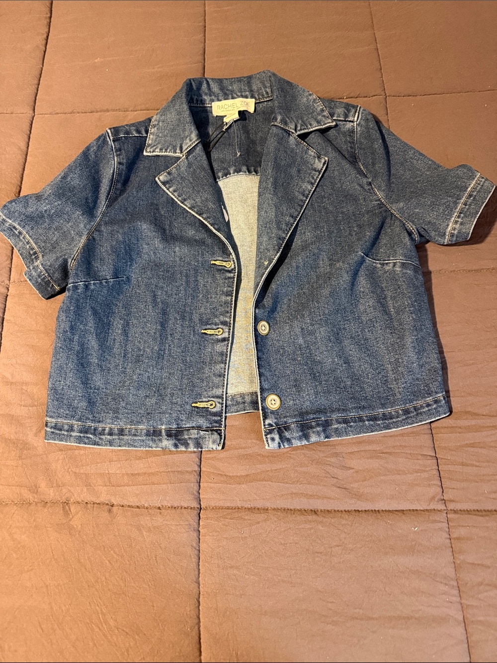 NWT Denim top